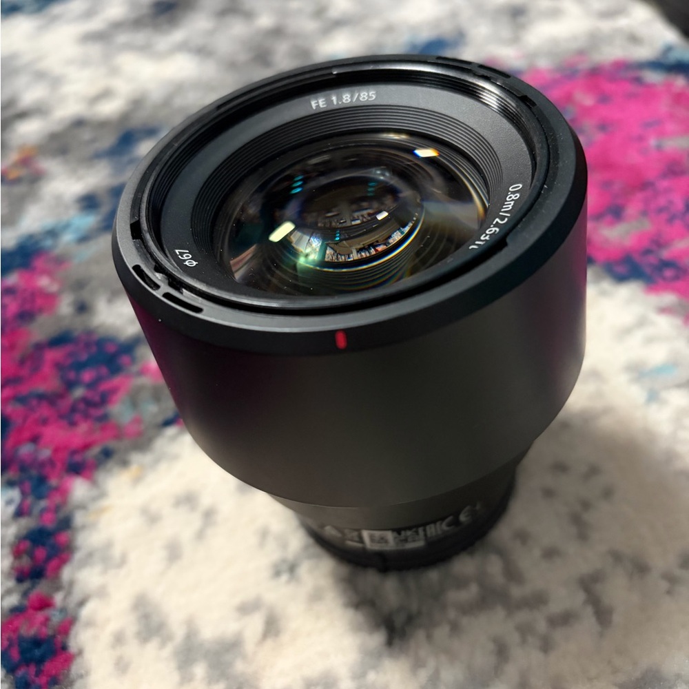 Sony FE 85mm f/1.8 Lens